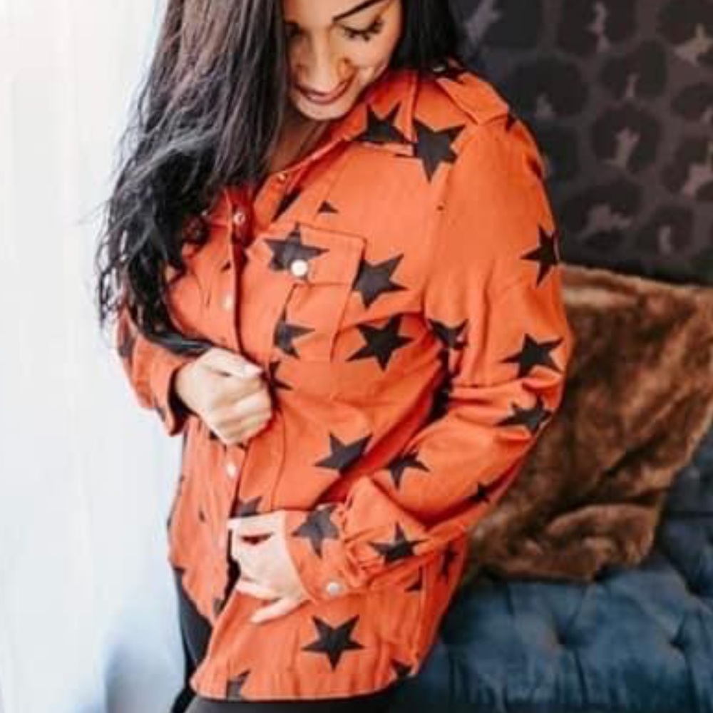 PUMPKIN SPICE STAR JACKET